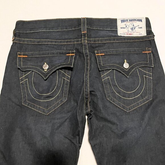 True Religion World Tour Mens Skinny Jeans Size 36 - Picture 12 of 16